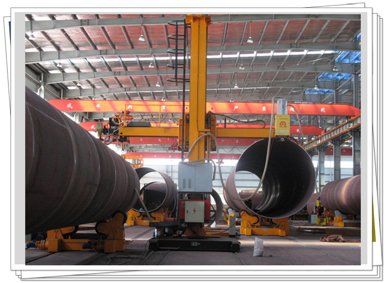 China Rotate Tube Roll Welding Manipulator Machine With 4meter Range factory