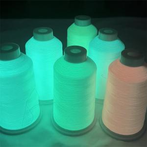 China 150D-900D Glow Dark Yarn  Multi Color Sewing Embroidery Thread on sale