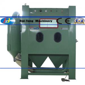 China Easy Operated Industrial Sandblast Cabinet With Cyclone Separator 1212AMG factory