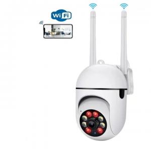 China SD Card Home CCTV Security Camera , Baby Monitoring Camera WiFi Full Color on sale