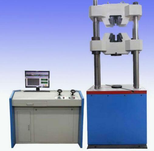 China WEW-1000C Worm gear system hydraulic universal testing machine factory
