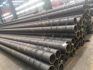 China MTC Round Carbon Steel Pipe Q235b Q345 A106 Welded Black factory