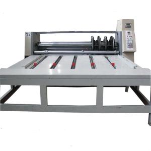 China High Speed Creaser Rotary Slotter Machine with Creaser four knives on sale