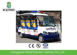 China Plastic Bus Seat Battery Operated 4kW Electric Bus With Alarm Lamp For City Walking Street factory