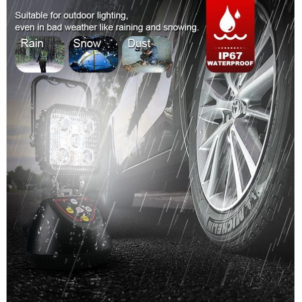 15W Portable Magnetic Work Light 4 Modes Magnetic Camping Light Multifunctional