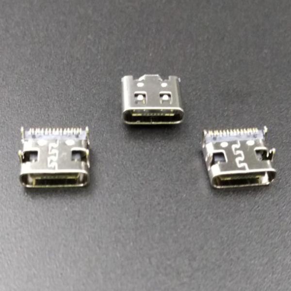 USB Type C Female 24P SMT + DIP Connector For PCB