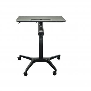 China Alu Frame Adjustable Sit And Stand Desk Table For Work ODM factory