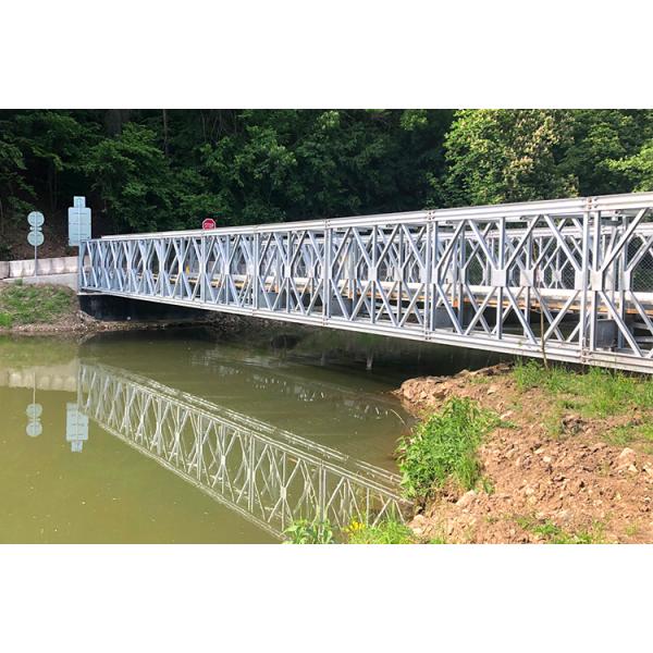 Fast Construction Truss Bailey Bridge With Tolerance ±1% And Q355/Grade 350/ASTM A992