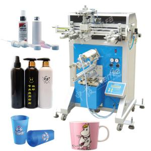 China 1 color Semi Automatic Screen Printer Auto Syringe Pet Film Coffee Mug Plastic Bottle Silk Screen Printing Machine on sale