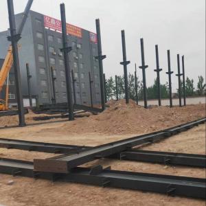China Heavy Duty 3D Steel Structure Workshop Building With Overhead Crane factory