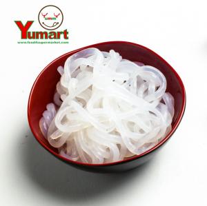 China Low Carb Cooking Shirataki Konjac Noodle Low Sugar Half Transparent on sale