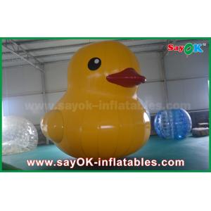 Adorable Pvc Material 5m Custom Inflatable Products Model Inflatable Yellow Duck