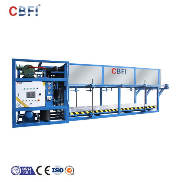 Automatic Adding Water Collecting Ice Block Machine Direct Cooling