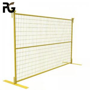 China 6ft X 8ft 50 X 100mm Movable Temporary Fence For Construction Site on sale
