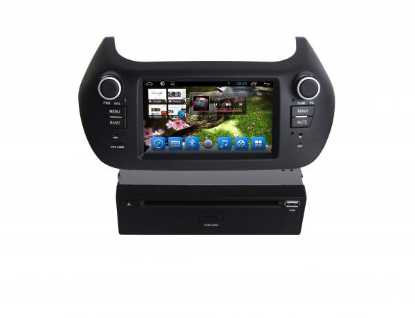 China Android Double Din Dvd Player Fiorino Fiat Navigation System OBD Bluetooth 3G factory