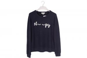 China Stockpapa Pullover Cotton Ladies Crop Top Custom Women Crewneck Sweatshirt on sale