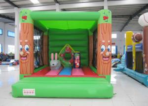 China Fireproof Materials Kids Jump House , Commercial Indoor Inflatable Bouncer 3 X 4m factory