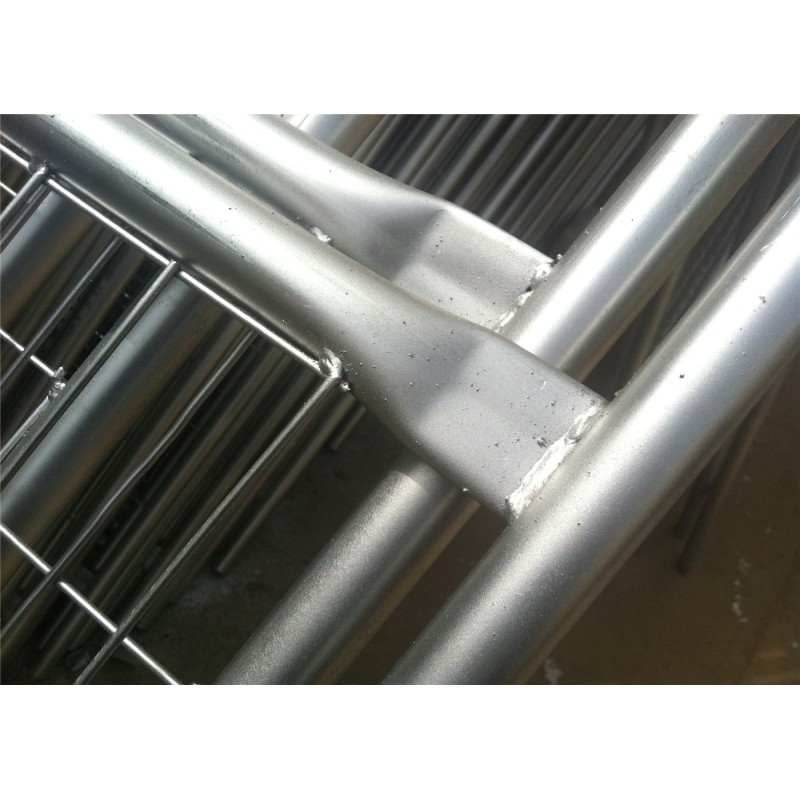 Multi Function Construction Fence Panels Crowd Barrier Fencing High Security