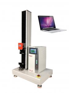 China Material Tensile Strength Tester Dual Display Double Controlled Single Column factory