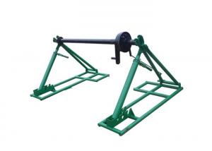 China Integrated Cable Drum Jacks , Cable Reel Jack Stands For Supporting Reel factory