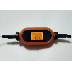 China Orange Bluetooth Wireless Meat Thermometer Backlight Display For Grilling factory