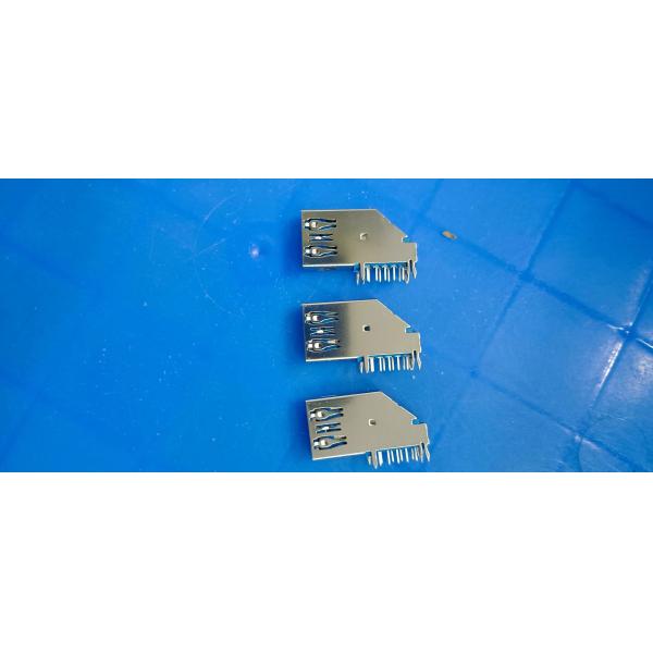 1x1 Port Matrix Configuration PCB USB 3.0 Connector 5G Side Plug Stacked Cage Type