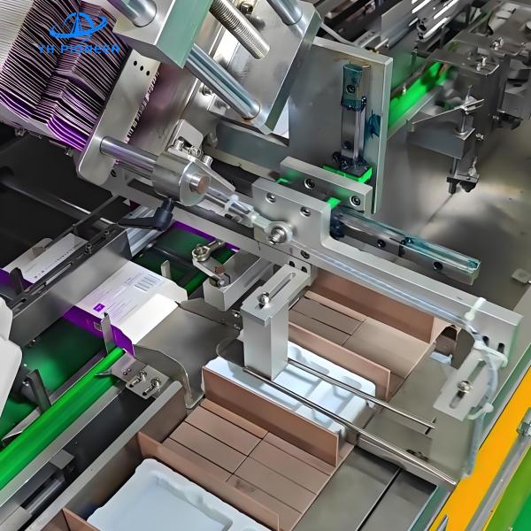 Fully Automatic Carton Packing Machine With 30-100 Boxes / Min Speed And Stainless Steel Construction For Reliable Packaging
