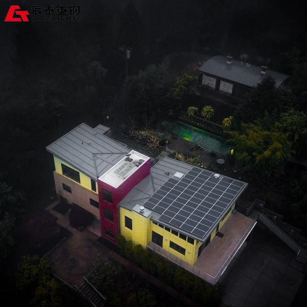 Steel Structure Apartment Modern Prefab Architecture Building Construction