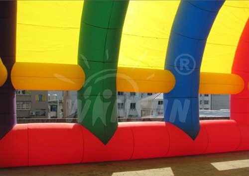 Colorful Inflatable Event Tent 15x9x6.5m Non - Toxic PVC Material Made