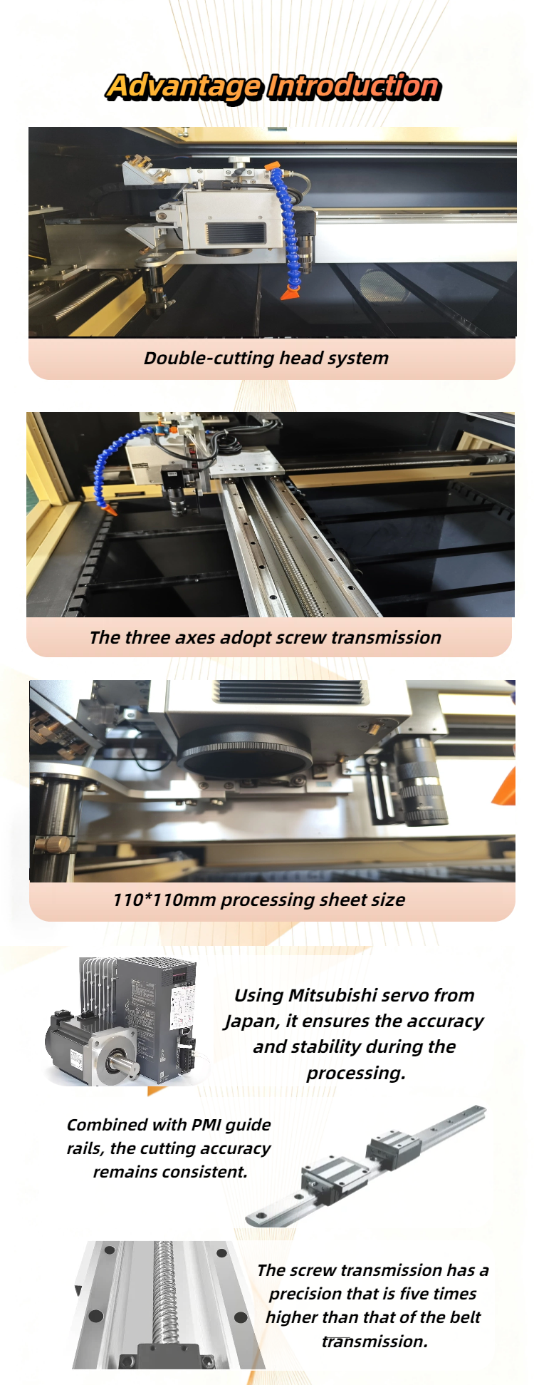 150W CO2 Integrated Scanning Marking Cutting Machine Multi Function Non Metallic Processing System