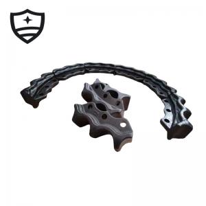 China PC20 Excavator Drive Chain Sprocket Wheel 25mm Sprocket Spare Parts factory