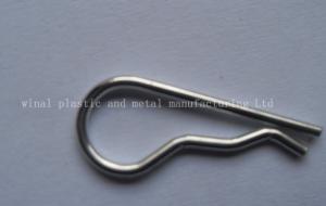 China B & U shaped snap spring。Circlip,retaining ring or buckle。Spring steel,size as per drawing factory
