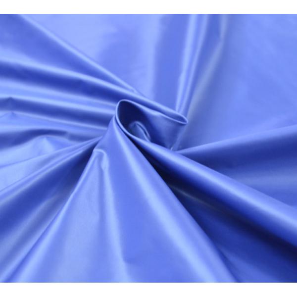 400T Plain Dyed Polyester Taffeta Fabric 30 * 30D Customized Color For Cloth