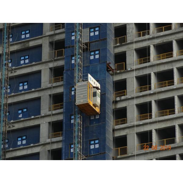 TUV Construction 60 M / Min Rack And Pinion Hoist