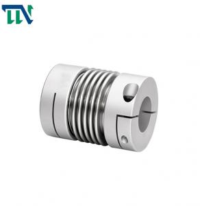 China Bellows Flexible Coupling 2 Inch Bellows Coupler CNC Machine Tool 40X55mm on sale