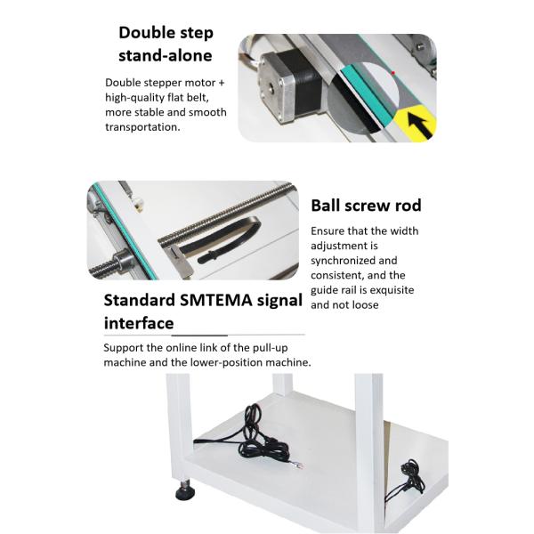 SMT Belt Conveyor PCB Handling Equipment 1M SMT Line Machine PCB Assembly Conveyor