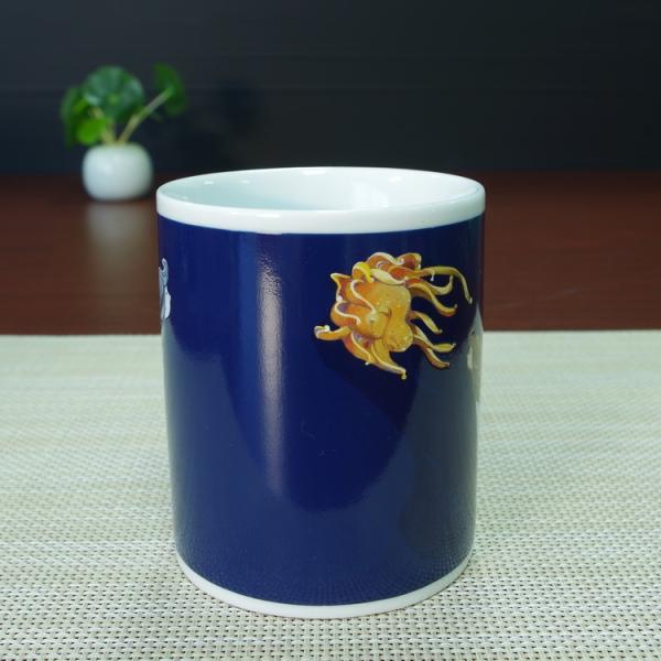 Customized LOGO color changing ceramic coffee mug As your request