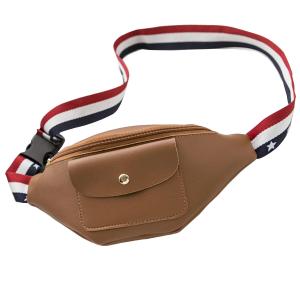China WHOLESALES Fanny Pack USA Flag Stripes Waist Bag Belts Sack Customized Bag Making Supplier for Promotional Marketing factory