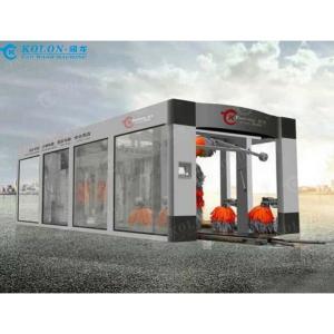 China 9 Brushes Tunnel Automatic Car Washing Machine For Car factory