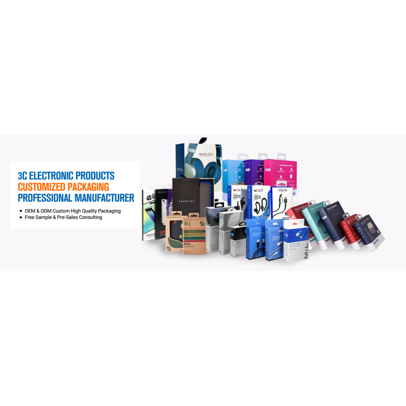Custom LOGO Printing Paper Box Packaging Box Digital Phone Screen Protector Packaging Boxes for Screen Protector