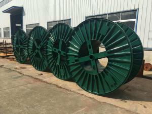 China Reel Corrugated Bobbin For Stranding Machine/Steel Bobbins/fiber optic cables factory