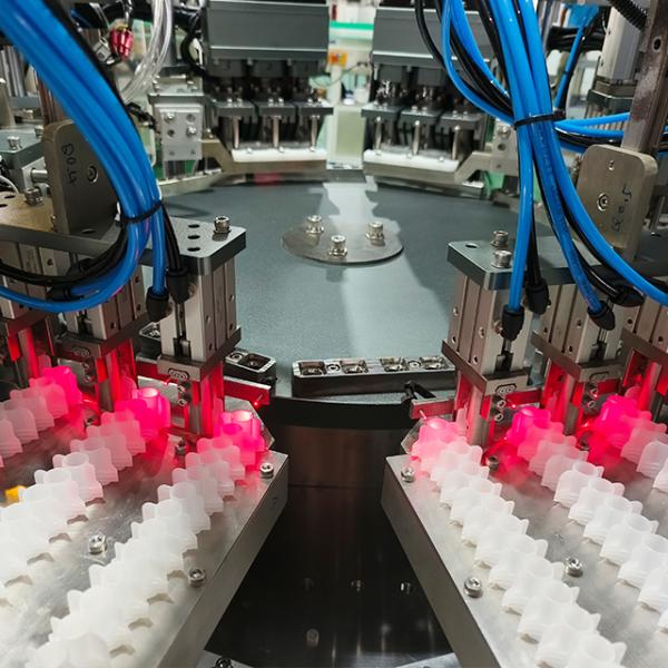 Chili Sauce Chuck Type Bottle Unscrambling Plug Leak Detection Integrated Machine