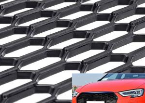 China Hexagonal Hole Honeycomb Car Grille Decorative Aluminum Expanded Mesh factory