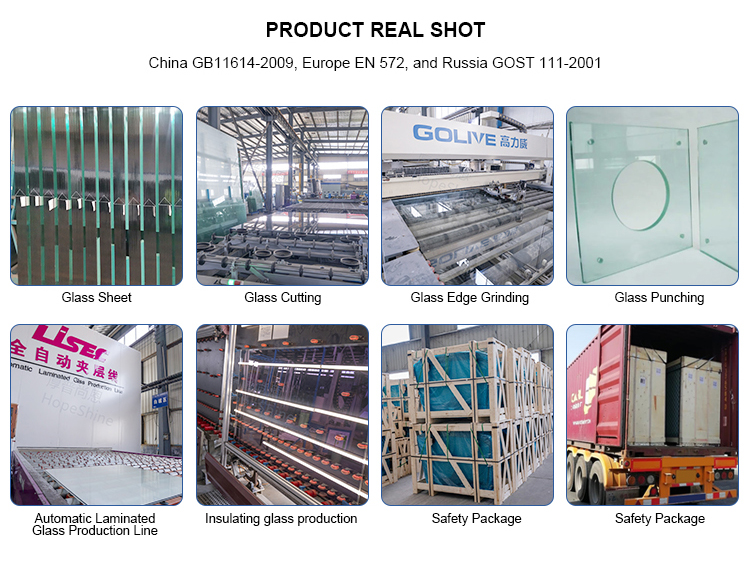 Clear Tinted Float Perspex Glass Sheets Laminated Custom Laser Cut Plexiglass 5mm 8mm