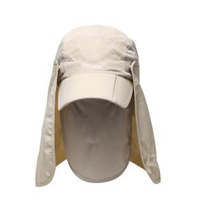 China Men Women SPF 50+ UV Protection Safari Sun Hat with Adjustable Straps  100%ployester black factory