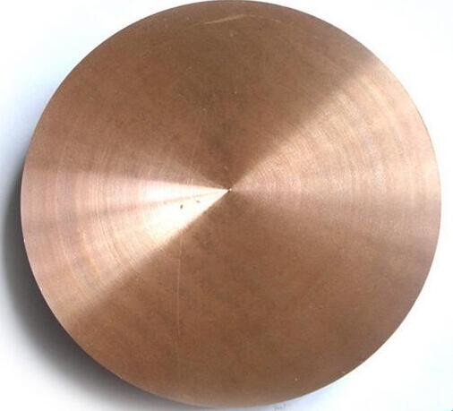 Round Shape Copper Tungsten Sheet / Copper Tungsten Plate Diameter Customized
