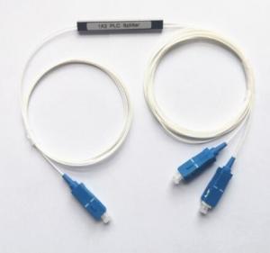 China SC UPC 1x2 PLC Fiber Optical Splitter Length 0.5M 1M G657A on sale