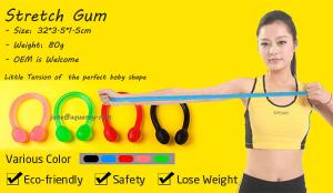China Buy sport products silicon stretch gum,fitness jelly body stretch with factory price on sale