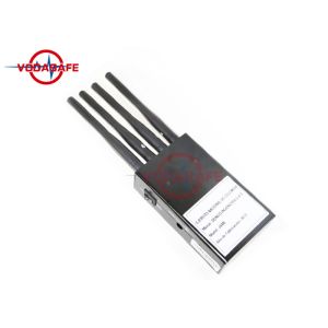 Mobile Phone Portable Signal Jammer WiFi 2400 - 2500MHz Shielding Distance 5 -