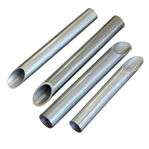 China Astm A312 Ss Sanitary Pipe Sch 80 409 Stainless Steel Exhaust Pipe EN10088 factory